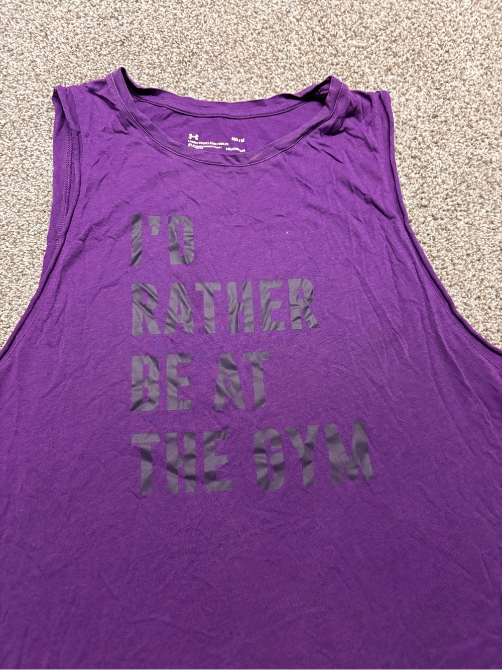 Under armour workout tank